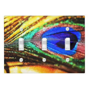 Feather by Shirley Taylor Light Switch Cover