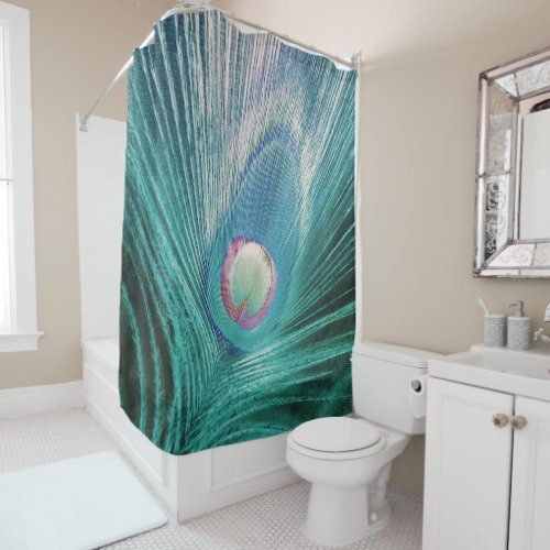 Feather Dancer Shower Curtain