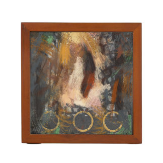 Feather Desk Organizer