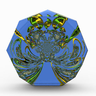 Feather Fish Acrylic Award