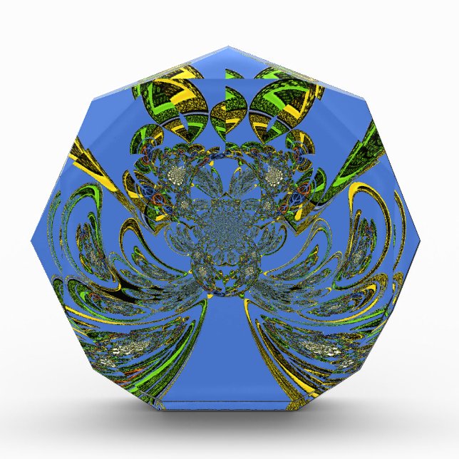 Feather Fish Acrylic Award (Front)