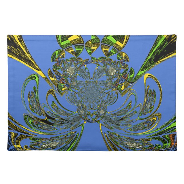 Feather Fish Cloth Placemat (Front)