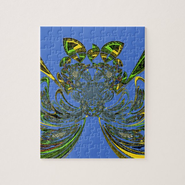 Feather Fish Jigsaw Puzzle (Vertical)