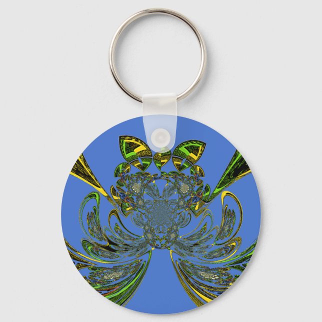 Feather Fish Keychain (Front)