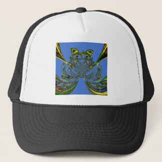 Feather Fish Trucker Hat