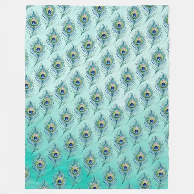 Feather Fleece Blanket (Front)