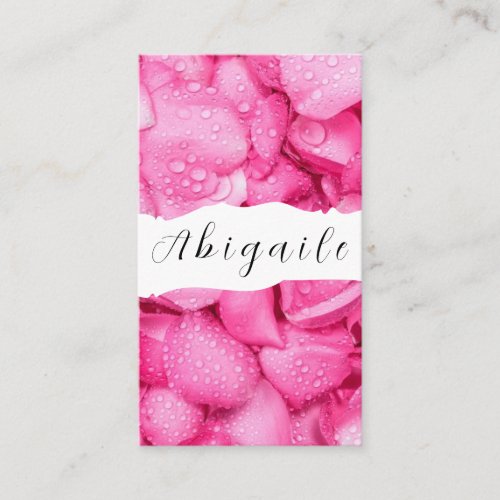 Feather Flower Vector Seamless Vintage Floral  Business Card