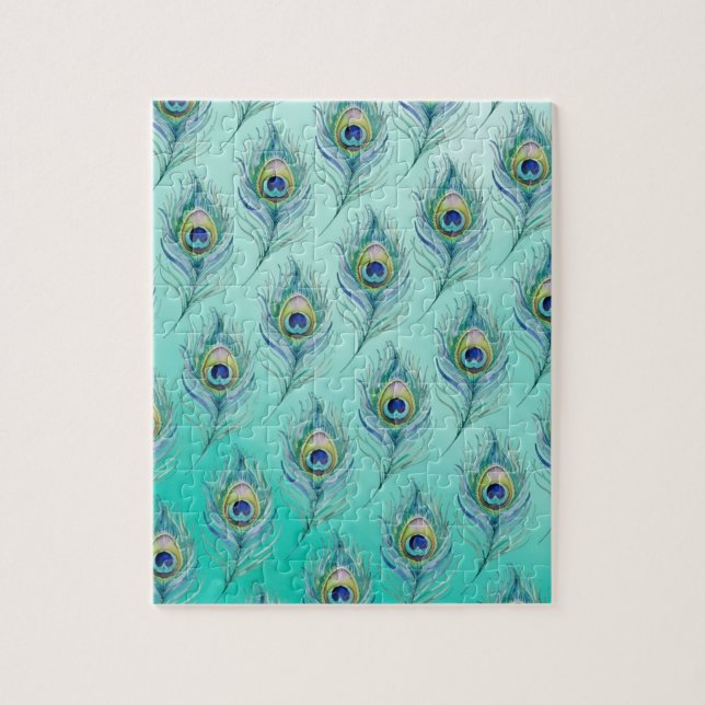 Feather Jigsaw Puzzle (Vertical)