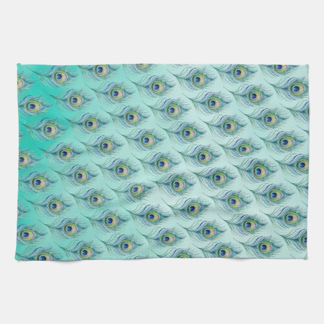 Feather Kitchen Towel (Horizontal)