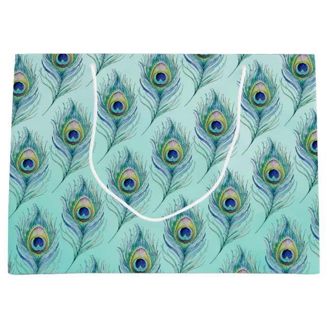 Feather Large Gift Bag (Front)