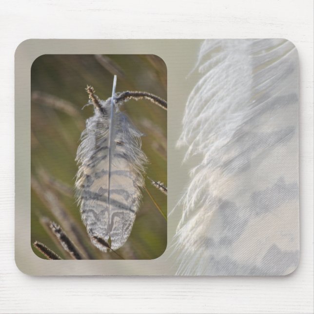 Feather Mouse Pad (Front)