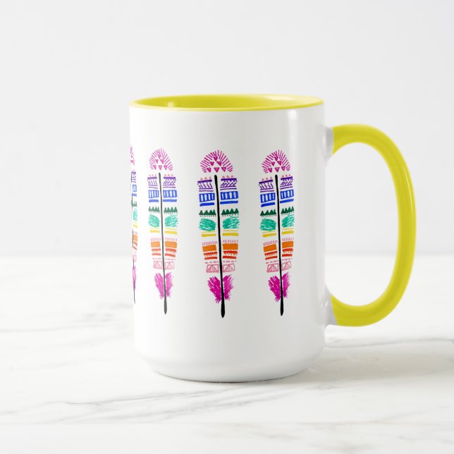 Feather Mug (Right)