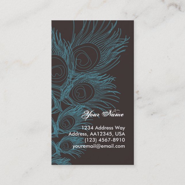 Feather Name Card (Front)