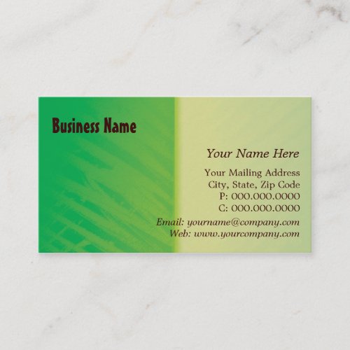 feather palm3 ~ bc business cards