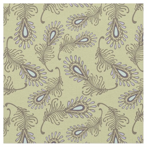 Feather Pattern Fabric