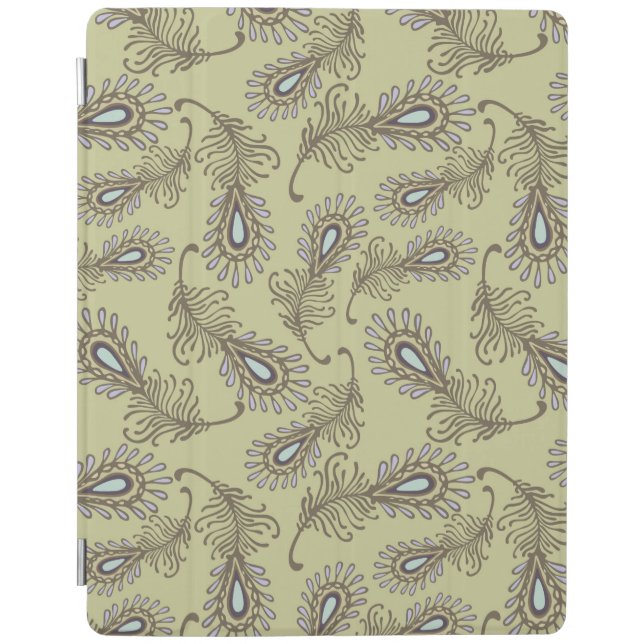 Feather Pattern iPad Smart Cover (Front)