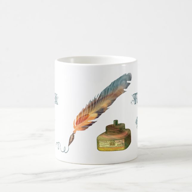 Feather Pen Thank You Mug (Center)
