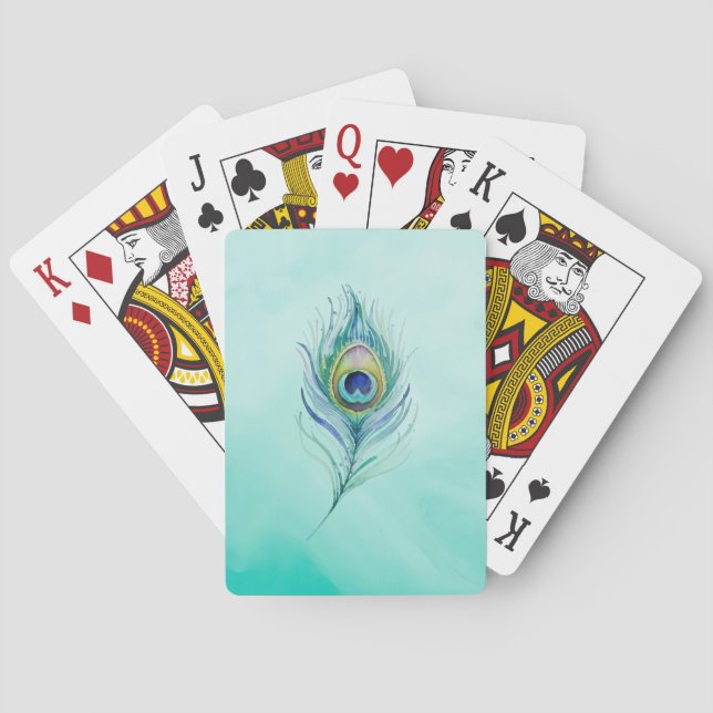Feather Poker Cards (Back)