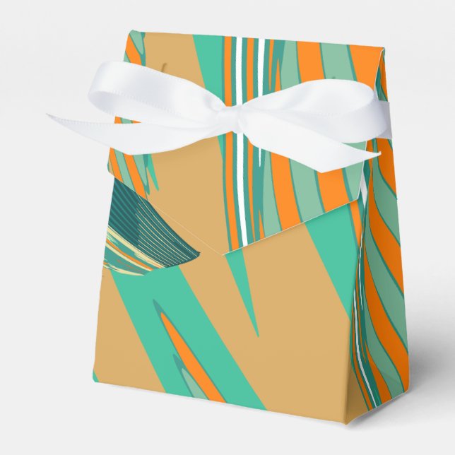 feather retro favor boxes (Front Side)