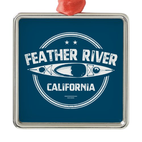 Feather River, California Metal Ornament