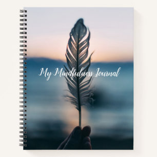 Feather Sea Meditation Notebook