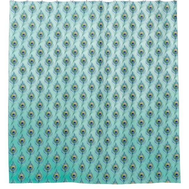Feather Shower Curtain (Front)