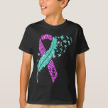 Feather Suicide Prevention Awareness You Problem P T-Shirt<br><div class="desc">Feather Suicide Prevention Awareness You Problem Purple Teal 1</div>