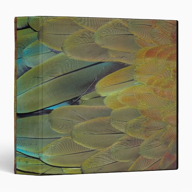 Feather surface 3 ring binder (Front/Spine)
