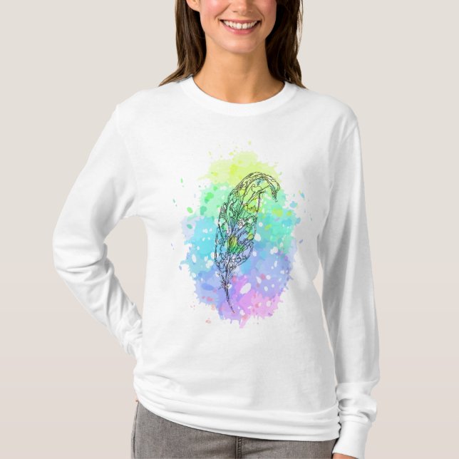 feather T-Shirt (Front)