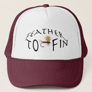 Feather to Fin Fly Fishing Monogram Trucker Hat