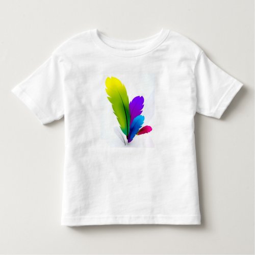 Feather  toddler t_shirt