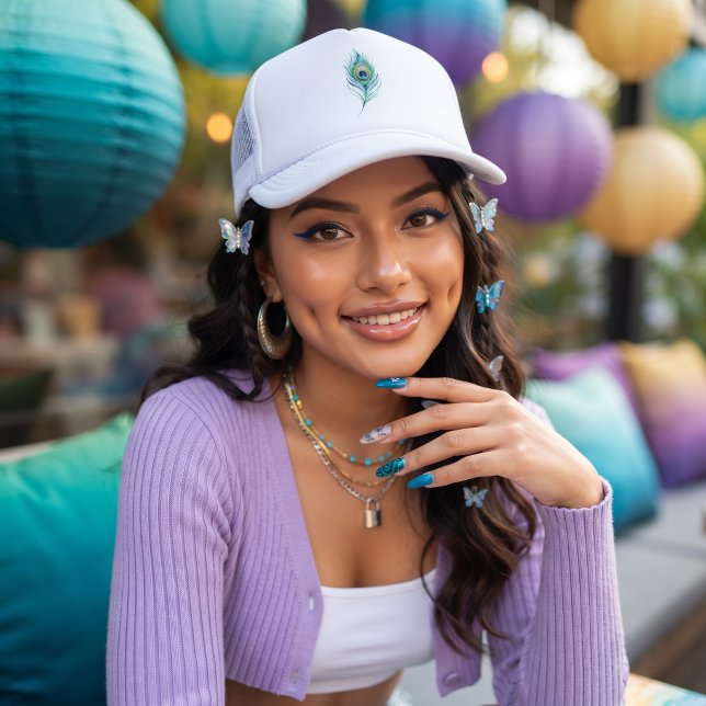 Feather Trucker Hat (Creator Uploaded)
