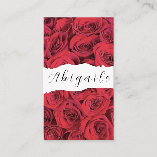 Feather Vector Seamless Vintage Roses Business Car Business Card