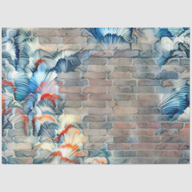 Feather Wall Art Collection Tissue Paper (Front)