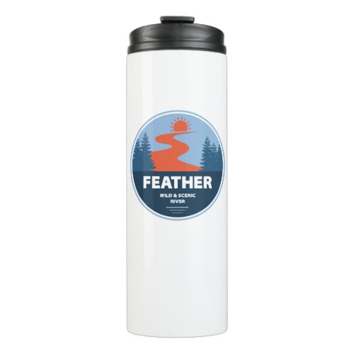 Feather Wild And Scenic River Thermal Tumbler