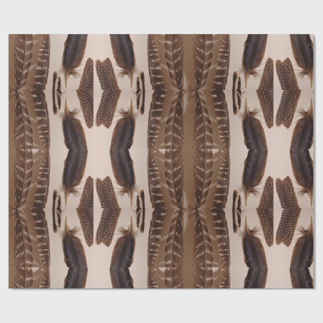 Feather Wrapping Paper (Flat)
