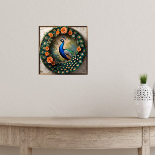 Feathered Bloom Acrylic Print