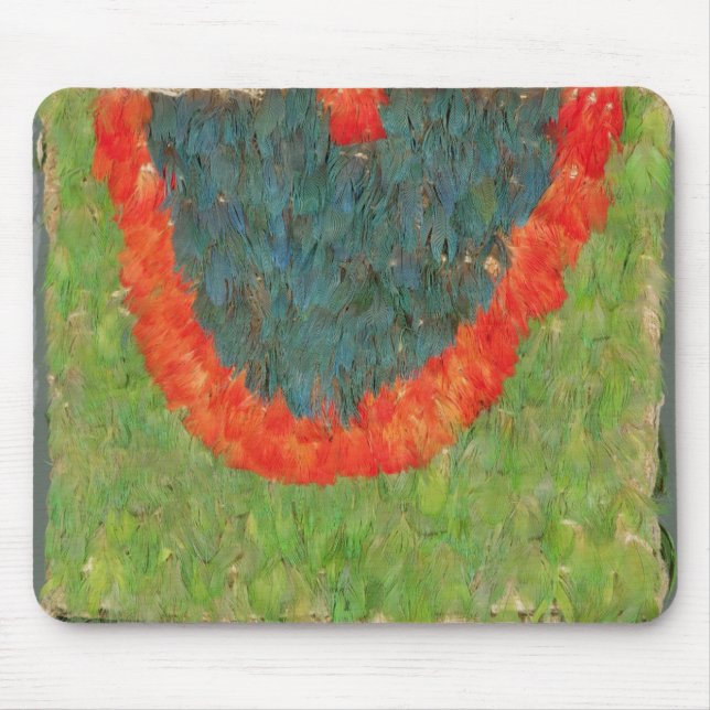 Feathered cape mouse pad (Front)