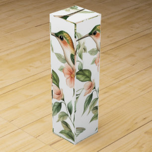 Feathered Elegance Wine Gift Box