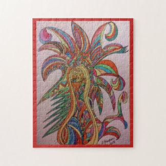 "Feathered Fiesta" Jig Saw Puzzle