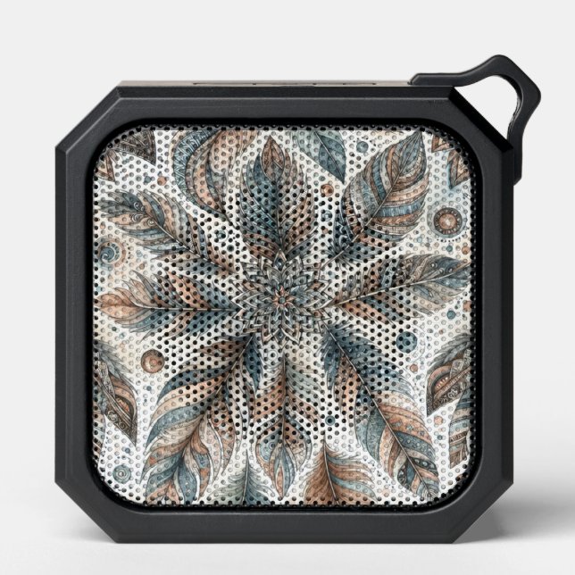 Feathered Flower Bluetooth Speaker (Front)