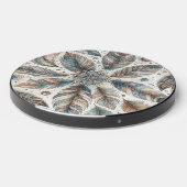 Feathered Flower Wireless Charger (Front 2)