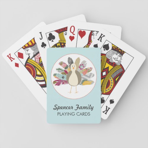 Feathered Friend Personalized Playing Cards