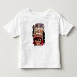 Feathered headdress on a skull, from Peru Toddler T-shirt