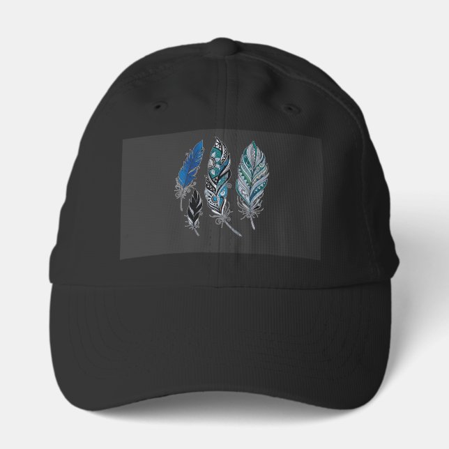 Feathers and colors dance  performance cap (Front)
