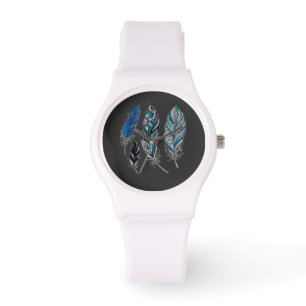 Feathers and colors dance watch