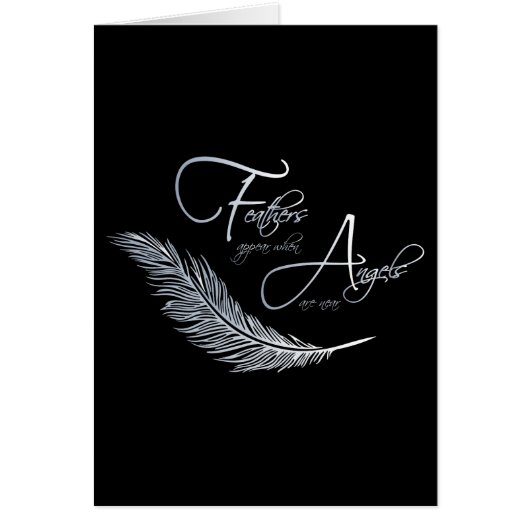 Feathers Appear When Angels Are Near (Front)