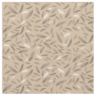 Feathers(brown) Fabric