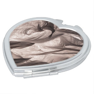Feathers Compact Mirror