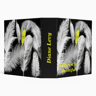 Feathers Custom School Binder
